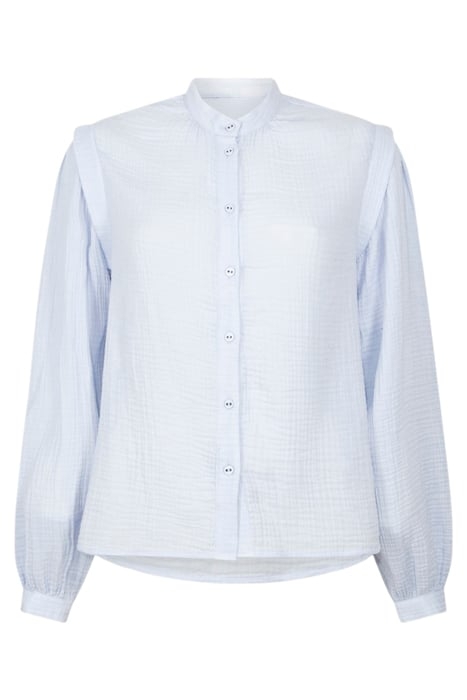 BLOUSE WOVEN LONG SLEEVES XENON BLUE 5