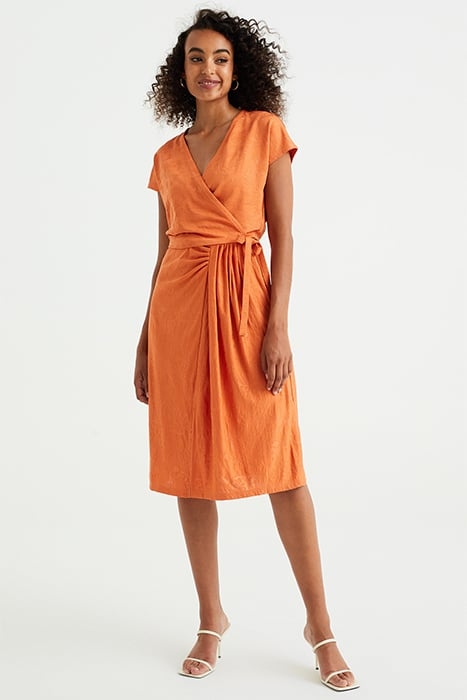 SKIRT MEDIUM LENGTH ORANGE 3