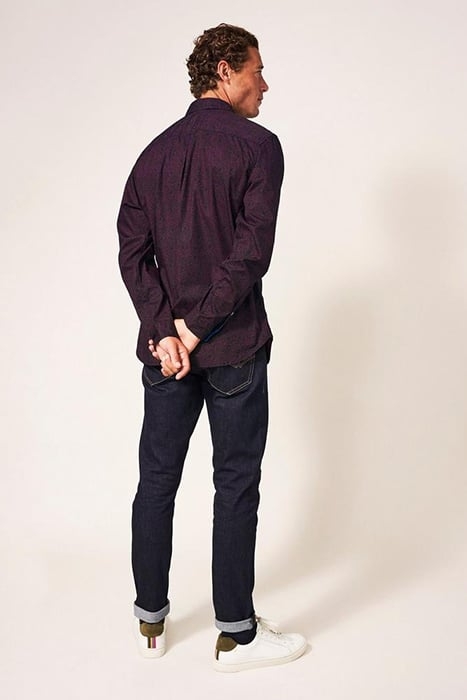 PARTY FLORAL PRINTED SHIRT MID PLUM 3