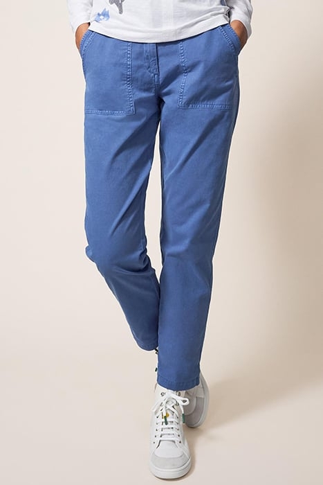 TWISTER CHINO TROUSER MID BLUE 1