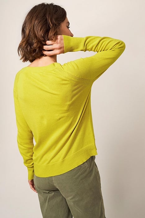 LULU CARDI LIGHT CHARTREUSE 2