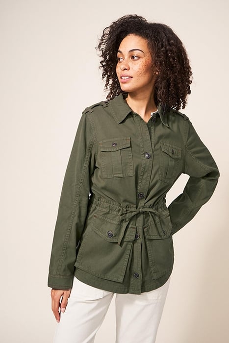 SADIE JACKET KHAKI GREEN 1