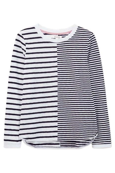 CAIE STRIPE TEE NAVY 3