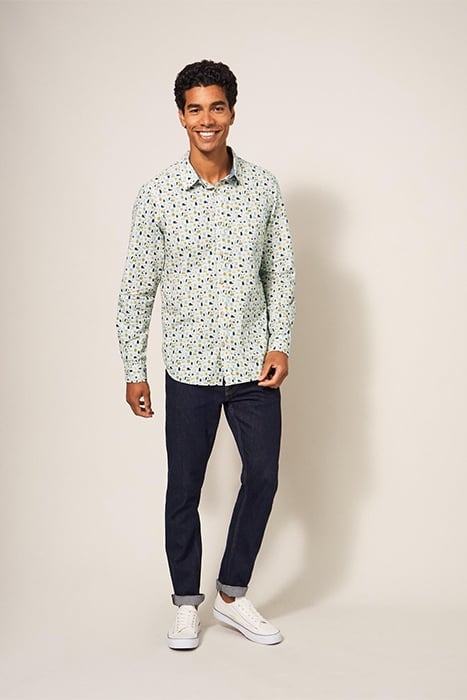 ANTIQUE PRINTED SHIRT NATURAL 2