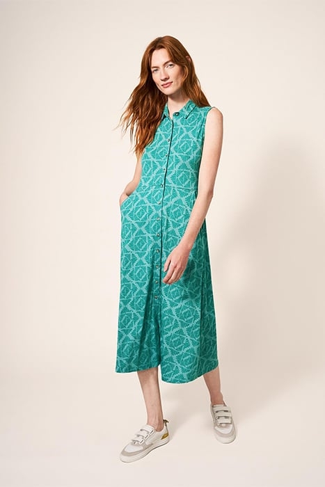 RUA JERSEY SHIRT DRE TEAL 1