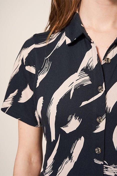 RUA JERSEY SHIRT DRE BLACK PRINTED 5