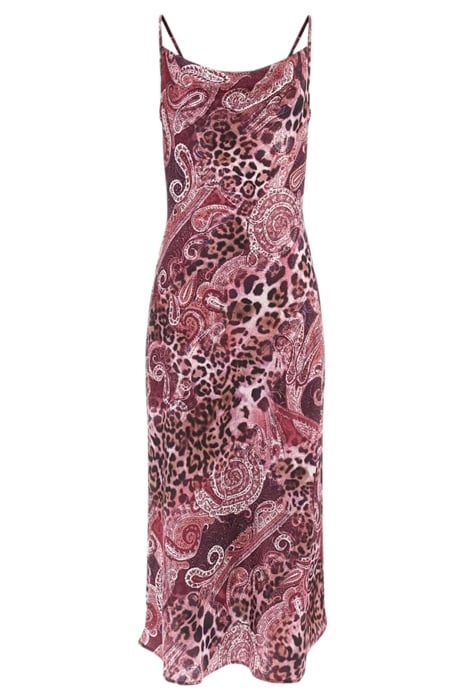 AKILINA DRESS PURPLE KASHMIR PRINT 3