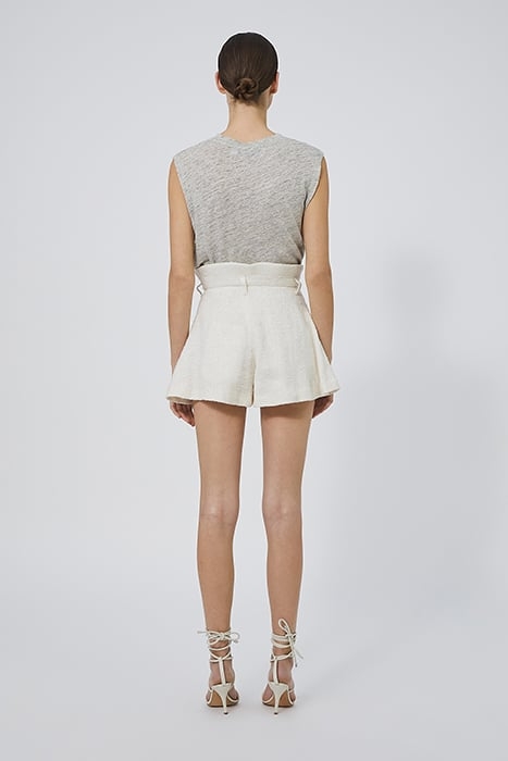 UAWI SHORT IN ECRU 2