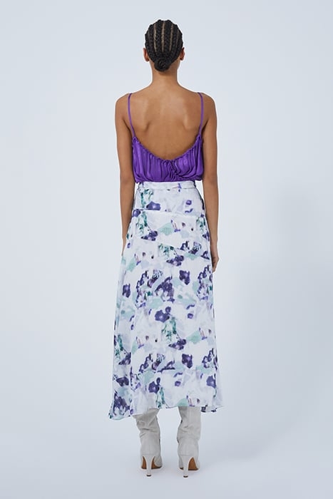 OLLIA SKIRT IN GREEN/PURPLE 4