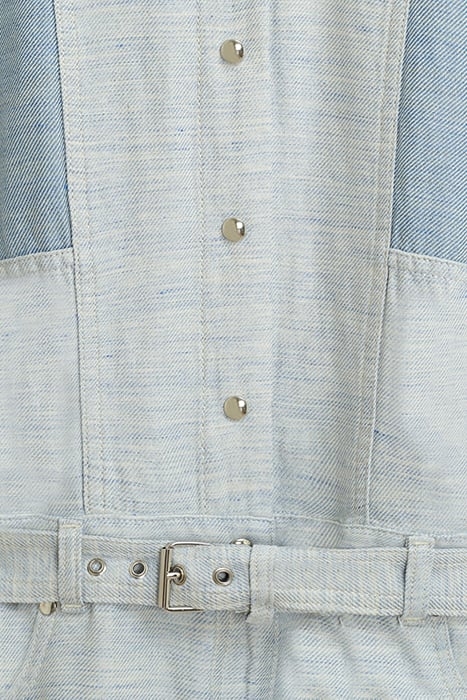 LANDEMON ROMPER IN MIXED BLUE 3