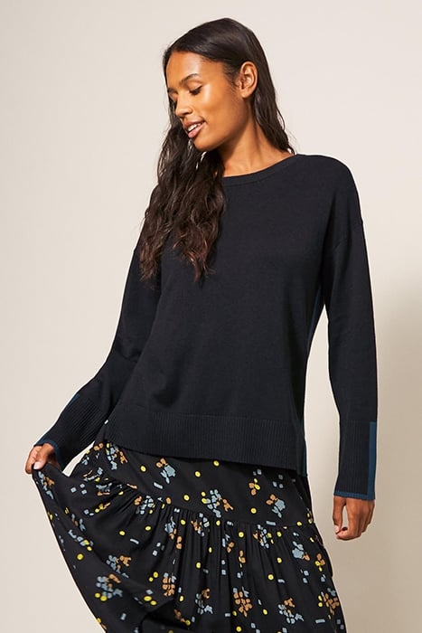 JAMIMA ECO VERO MIDI SKIRT BLACK 3