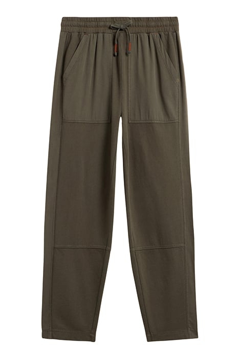 AVA JERSEY JOGGER KHAKI GREEN 3