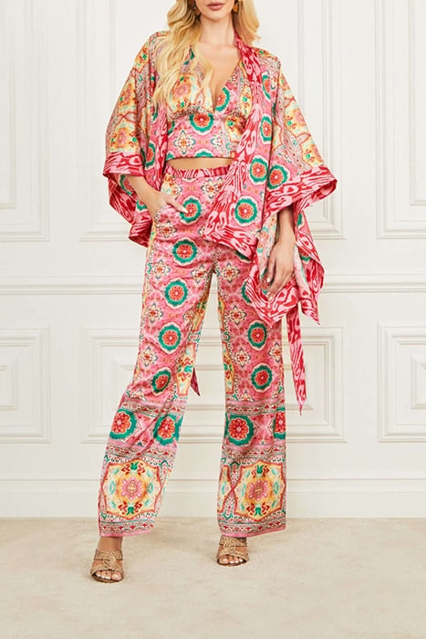 BABYLON SCARF TOP BLANKET PRINT 3