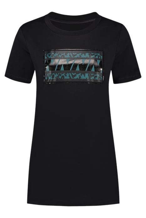 LEO LOGO T-SHIRT BLACK 1