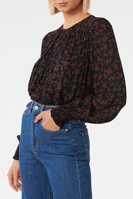 GAIL GATHERED SHELL TOP TBC 5