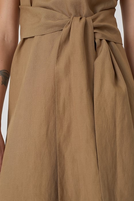WAISTED BELT DRESSES NUTMEG 7