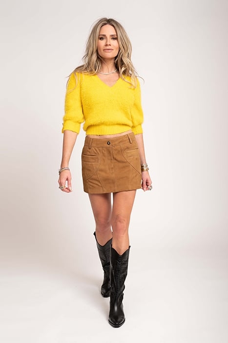 IVY SKIRT AUTUMN BROWN 1