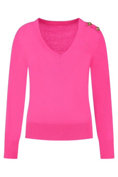 TRU SWEATER FLUO PINK 1
