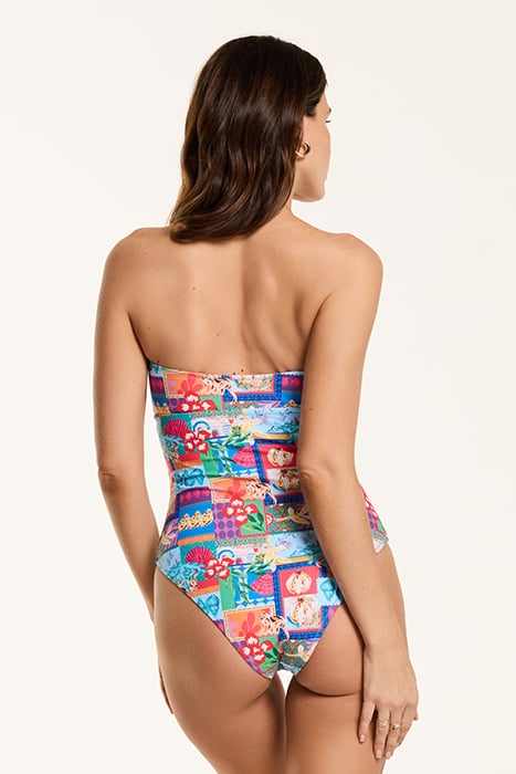 LADIES ZIA SWIMSUIT HOLIDAY BANNER BLUE HOLIDAY BANNER 2