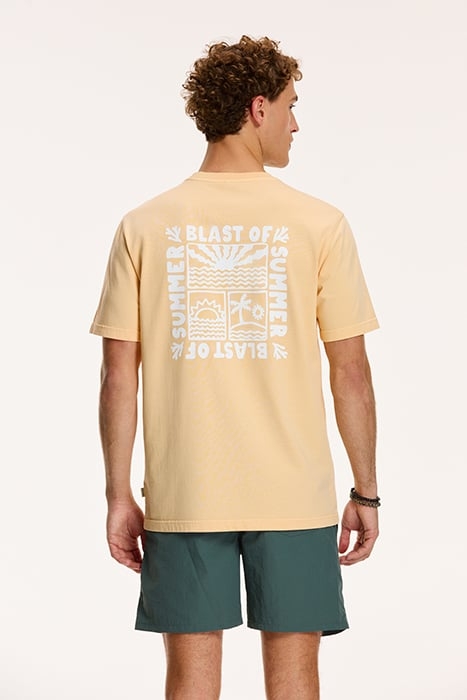 MEN BLAST OF SUMMER T-SHIRT CAYMAN PEACH 2