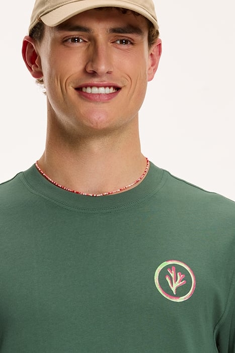MEN DOWN TO EARTH T-SHIRT CILANTRO GREEN 5