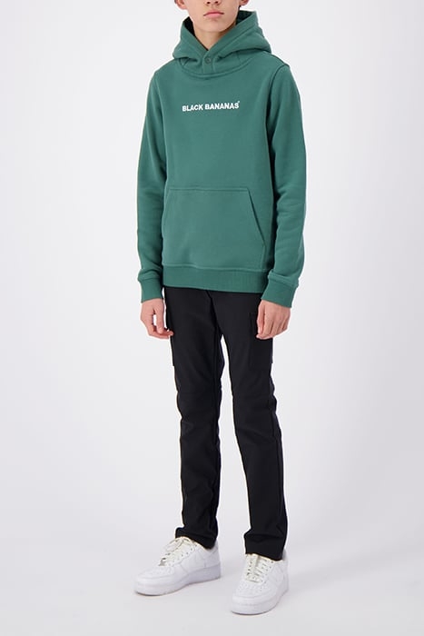 JR. SCRIPT HOODIE GREEN 3