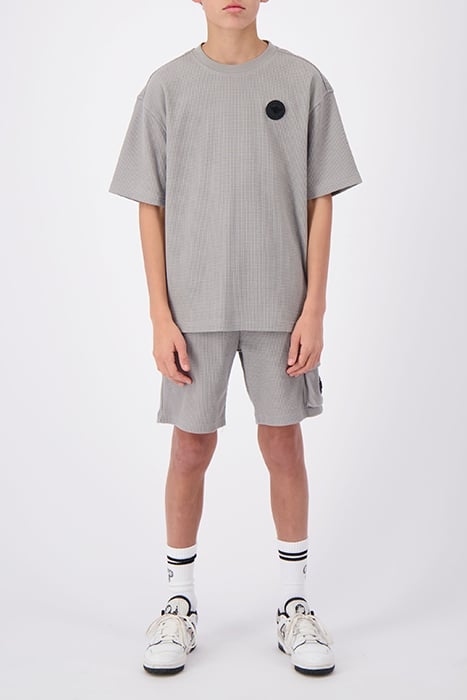 JR. WAFFLE TEE GREY 2