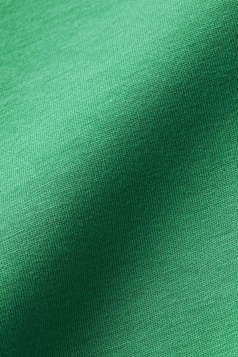 V-NECK SLEEVELESS MODAL SWEATSHIRT SCUBA GREEN 8