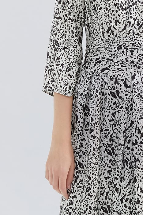 OFF-WHITE ANIMAL PRINT MIDI DRESS 3