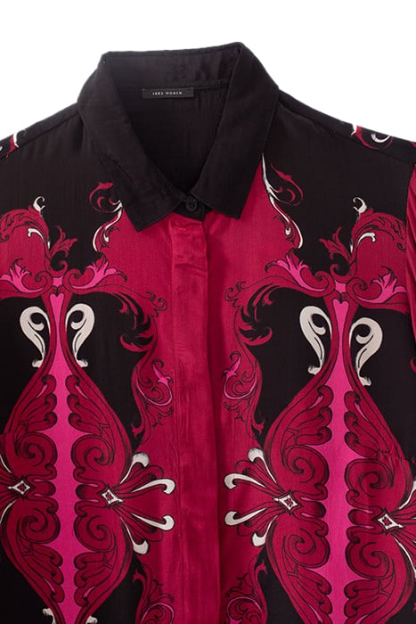 WOMEN'S PLACED PRINT VISCOSE SHIRT 6