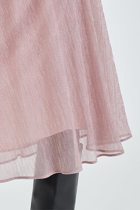 COPPER PINK PLEATED MIDI SKIRT 6