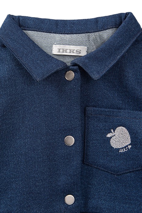 BABY GIRLS’ NAVY MIXED FABRIC TUTU DRESS 6