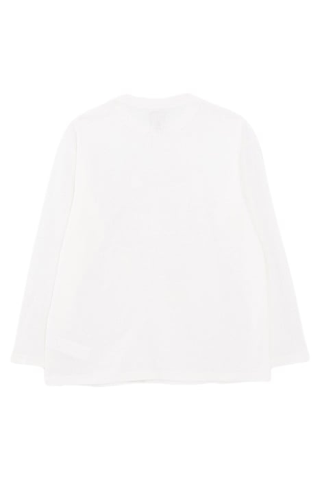 BOYS’ WHITE TRAINER PROFILE IMAGE T-SHIRT 2
