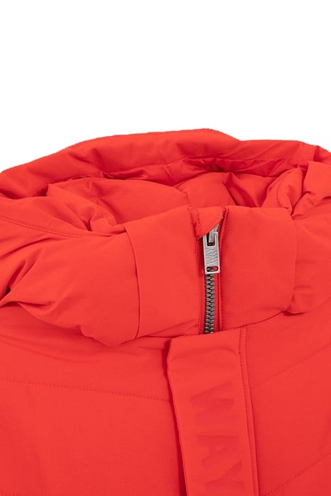 BOYS’ RED PADDED JACKET WITH TONE-ON-TONE MARKING 3