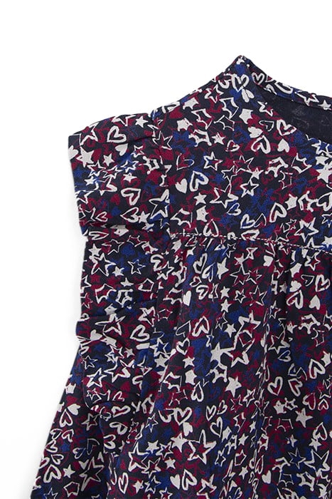 GIRLS’ NAVY STAR AND HEART PRINT T-SHIRT 5