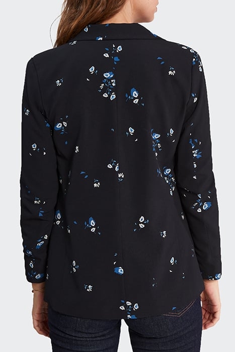 BLACK FLORAL BOUQUET PRINT SUIT JACKET 2