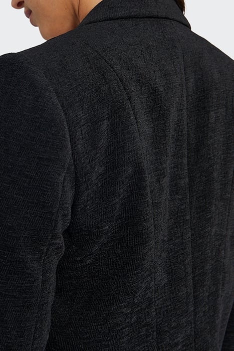 BLACK DOUBLE-BREASTED SUIT JACKET 4