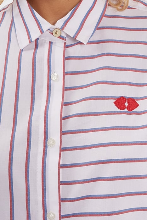 OFF-WHITE SHIRT WITH TWO-TONE STRIPES 5