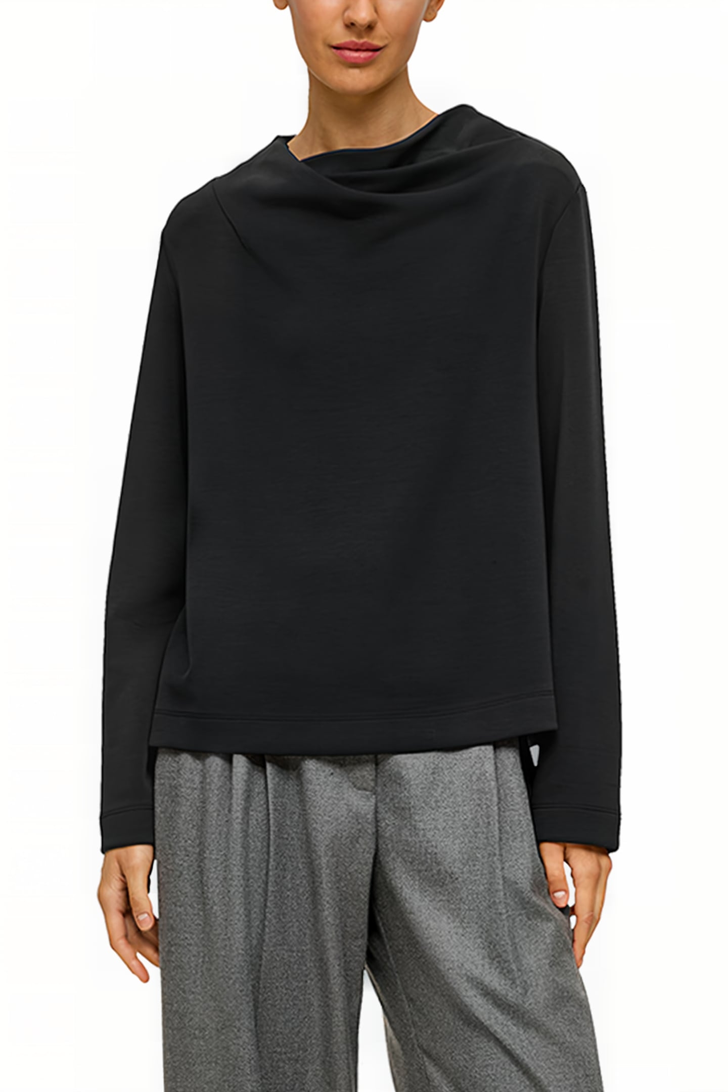 S.OLIVER SWEATSHIRTS BLACK 1