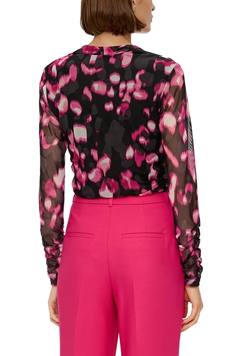 S.OLIVER T-SHIRTS GREY/BLACK 2