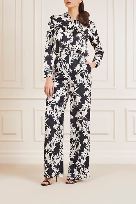 THE ICON BLOUSE PRINT SUNBURST BLACK BUTTON-DOWN SHIRT PRINT 3