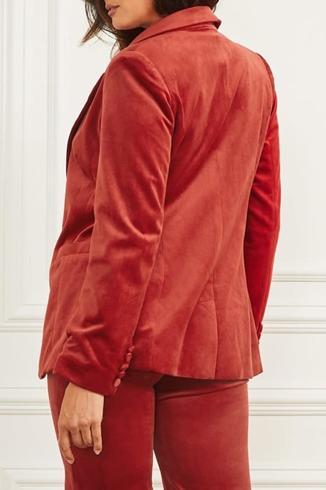 LILLI BLAZER LACQUER RED 7