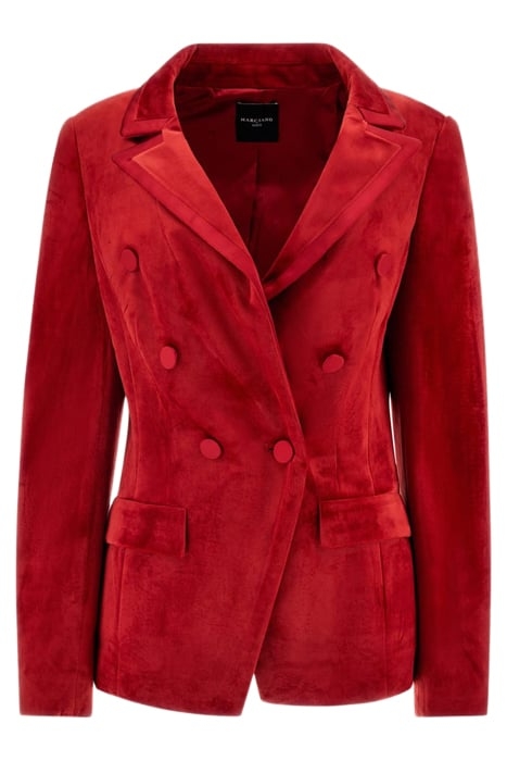 LILLI BLAZER LACQUER RED 4