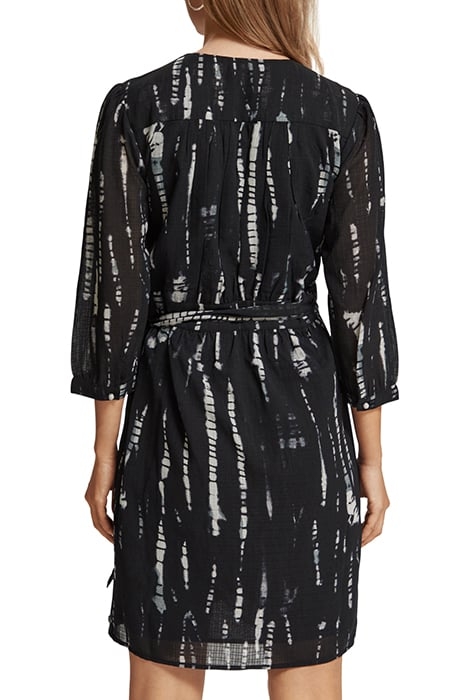 MINI WRAP DRESS TIE DYE ROPE 2