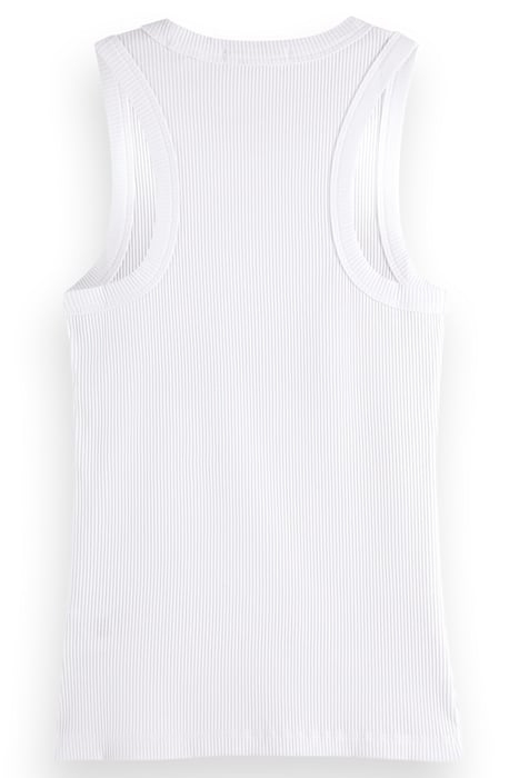 RACER TANK WHITE 5