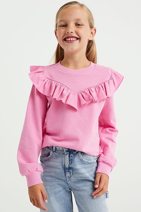 SWEATER BRIGHT PINK 1