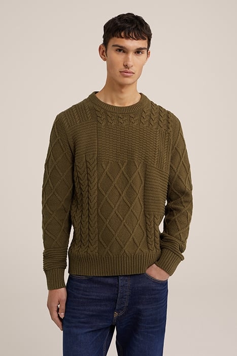 PULLOVER DARK GREEN 1