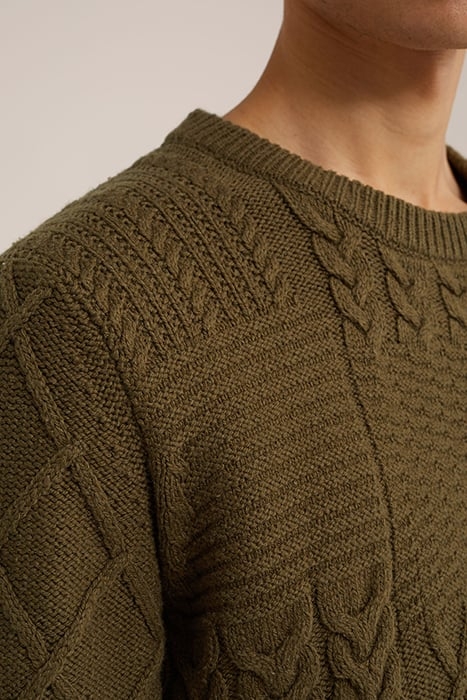 PULLOVER DARK GREEN 6