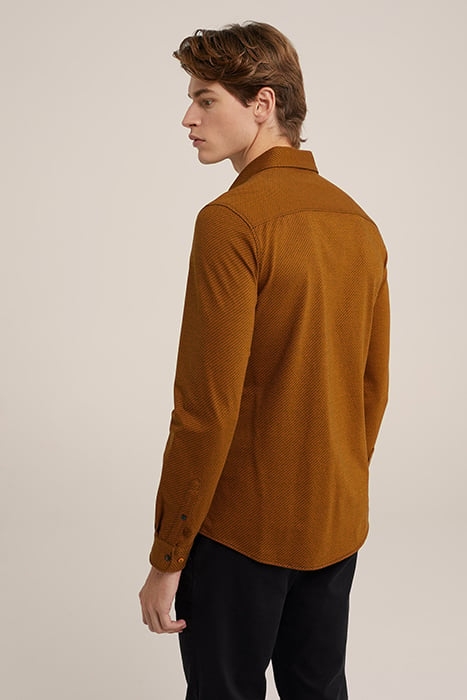 SHIRT OCHRE YELLOW 2