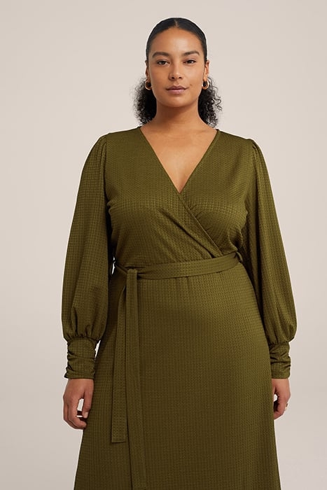DRESS MID LENGTH ARMY GREEN 4